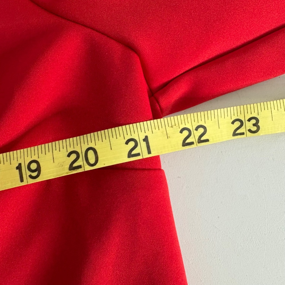 Eloquii Red Plus Size Bodycon Midi Dress - Picture 8 of 10